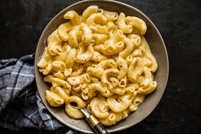 Macarrones con queso en Instant Pot