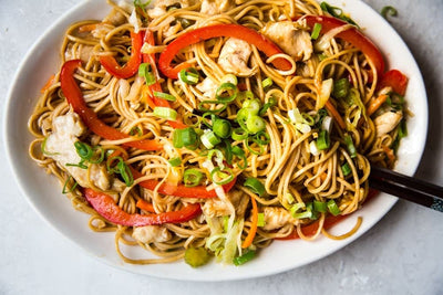 Pollo Chow Mein