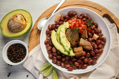 Receta Cazuela de frijoles con Tocino en Instant Pot