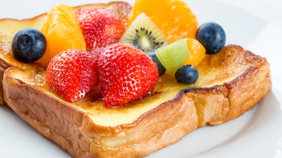 Tostadas francesas con frutas