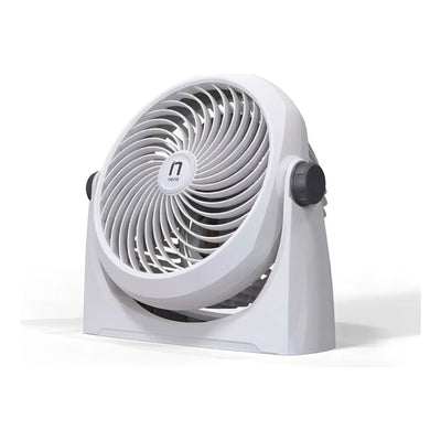 Ventilador Personal 10" Inclinación 360° 3Vel. Gris Claro - Smartbrands_001