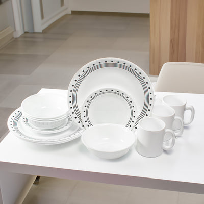 Vajilla 16 Piezas City Block Corelle_004