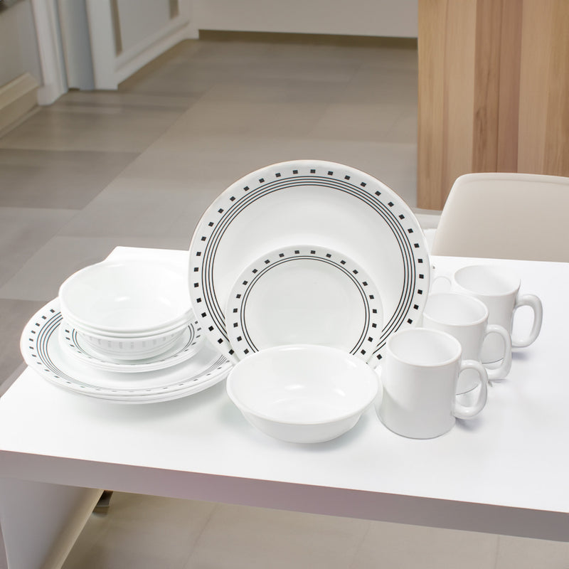 Vajilla 16 Piezas City Block Corelle_004