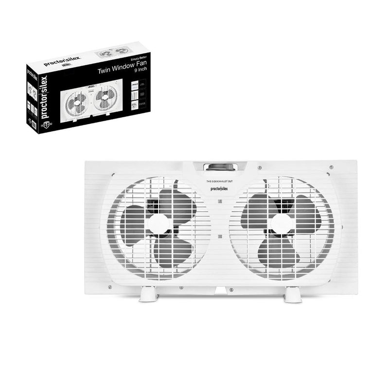 Ventilador Ventana-9" 2 Velocidades Acordeón 56-84Cm Ps207
