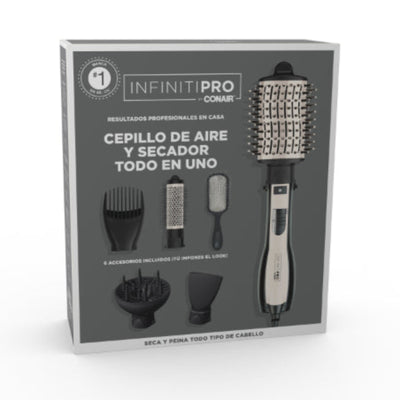 Kit Edicion Especial Cepillo Aire +6 Accesorios Infinitipro By Conair_009