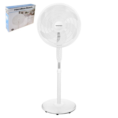 Ventilador De Piso Plástico Hb 16" Blanco HbfFs40Aw