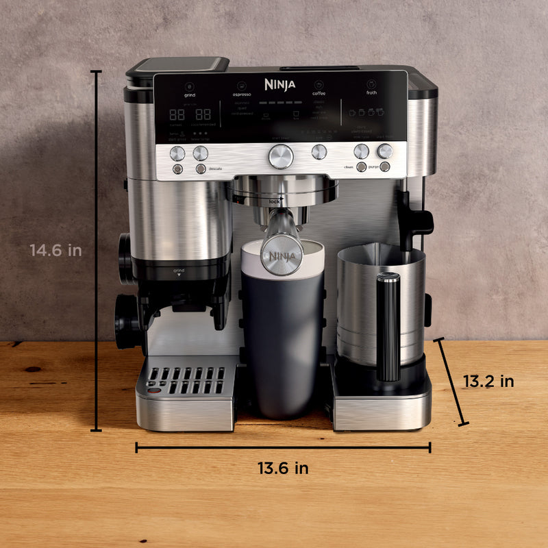 Máquina De Café Espresso Ninja Luxe Es601