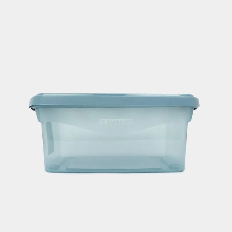 Caja Organizadora De Plastico 6L Azul Traslúcido_002