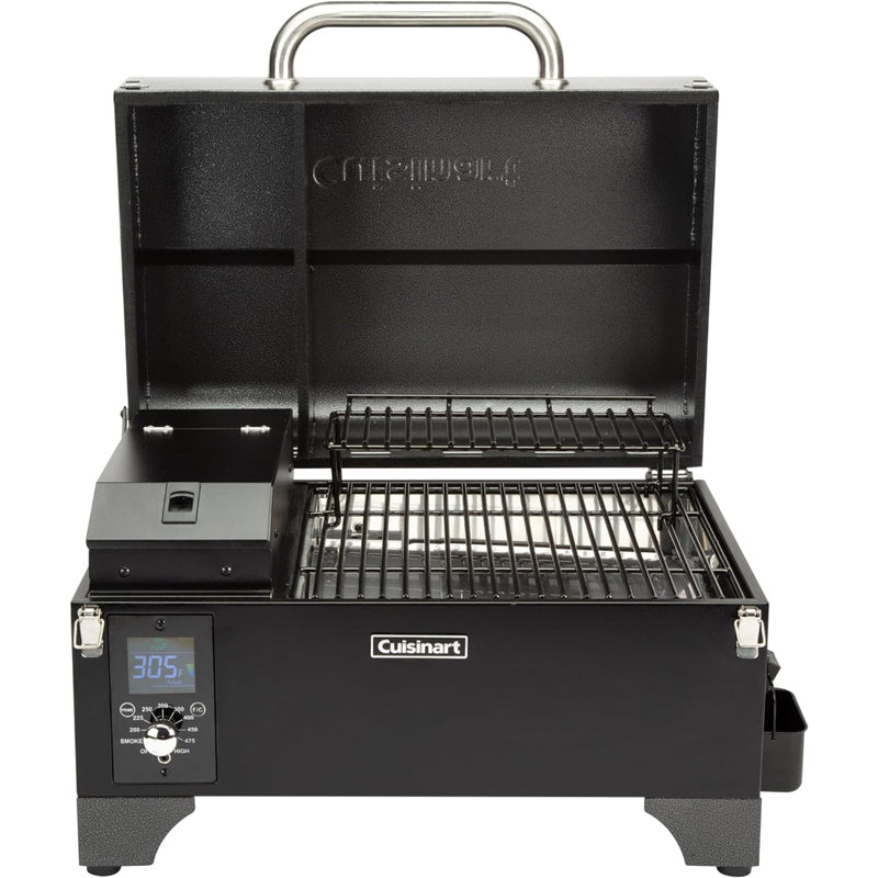 Parrilla Y Ahumador De Pellets De Madera Portátil Cuisinart Cpg-256_002