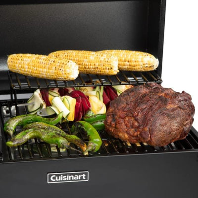 Parrilla Y Ahumador De Pellets De Madera Portátil Cuisinart Cpg-256_005