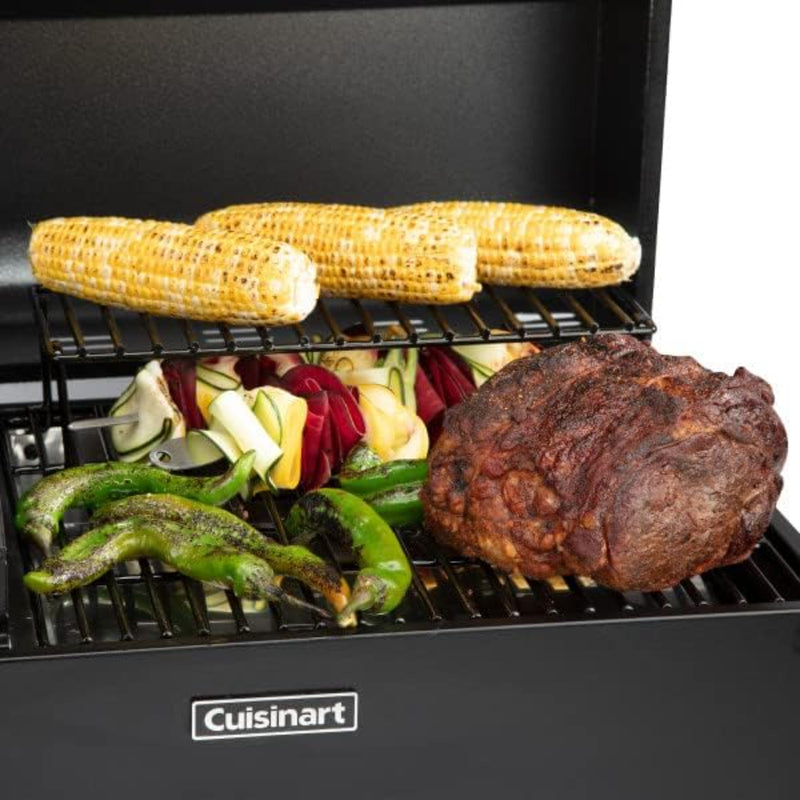 Parrilla Y Ahumador De Pellets De Madera Portátil Cuisinart Cpg-256_005