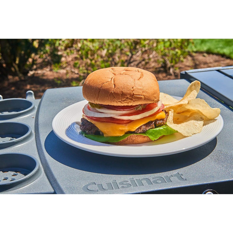 Kit Hierro Fundido Hamburguesas Aplastadas Cuisinart Csbk-400_006