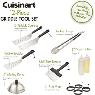 Juego De Herramientas Para Plancha 12 Pz Cuisinart Cgs-1312_002