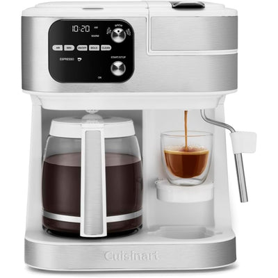 Cafetera Y Espresso 4 En 1 – Blanco Cuisinart Ss-4N1W_001