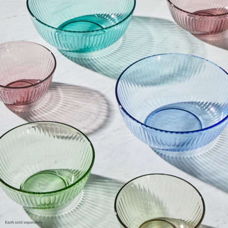 Set X3 Bowls Pyrex 1.3Qt Tapa Verde,2.3Qt Tapa Menta Y 4.5Qt Tapa Azul