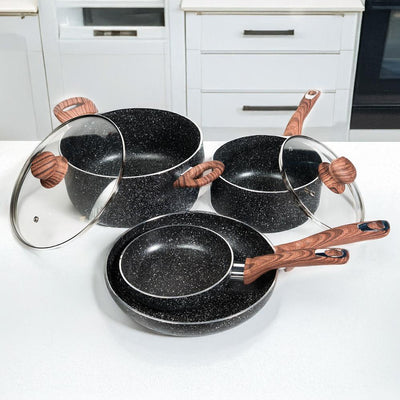 Bateria Marmolizada 6 Piezas Hamilton Beach