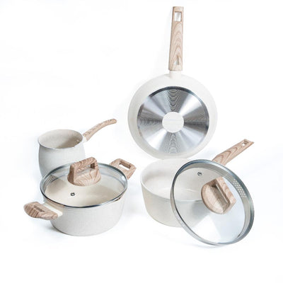 Batería Camel Y Madera  6 Piezas Hamilton Beach