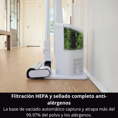 Aspiradora Inalámbrica 180 Watts Shark Clean & Empty Sistema Vaciado Automático