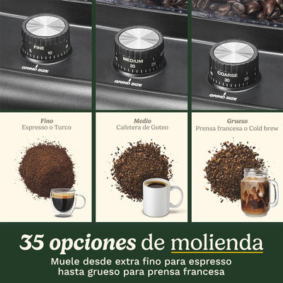 Molinillo de Café Espresso Bar™ CBM-22C de Cuisinart®