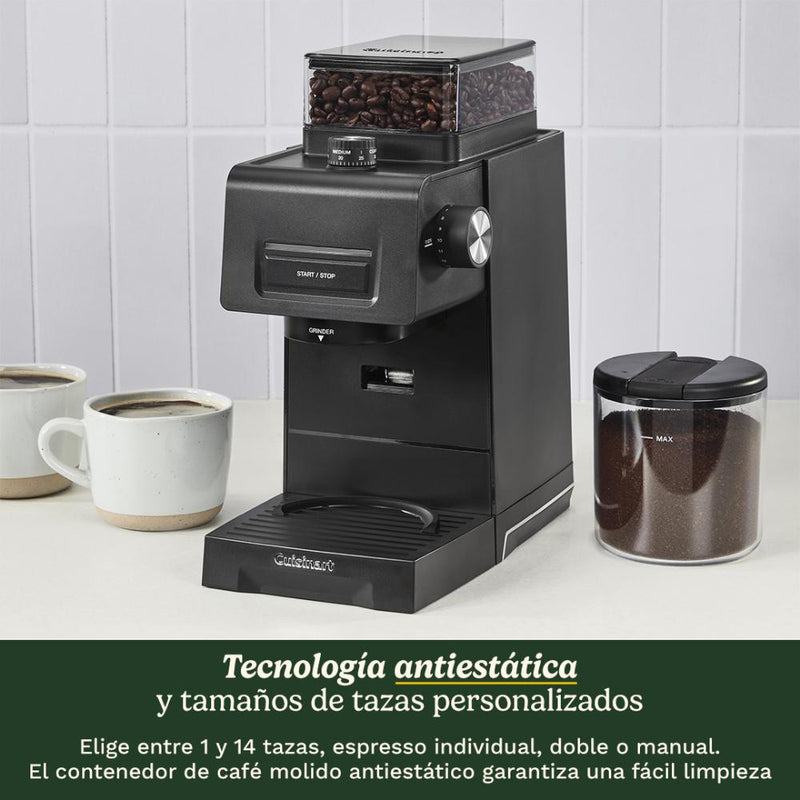 Molinillo de Café Espresso Bar™ CBM-22C de Cuisinart®