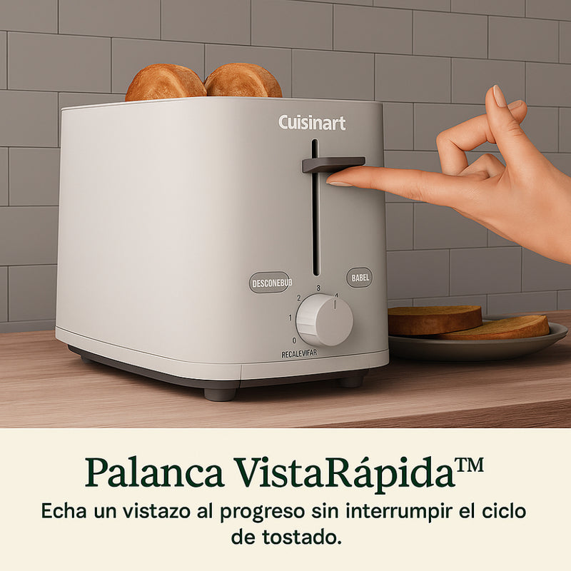Tostador de 2 Rebanadas SOHO™ CPT-7TR de Cuisinart®