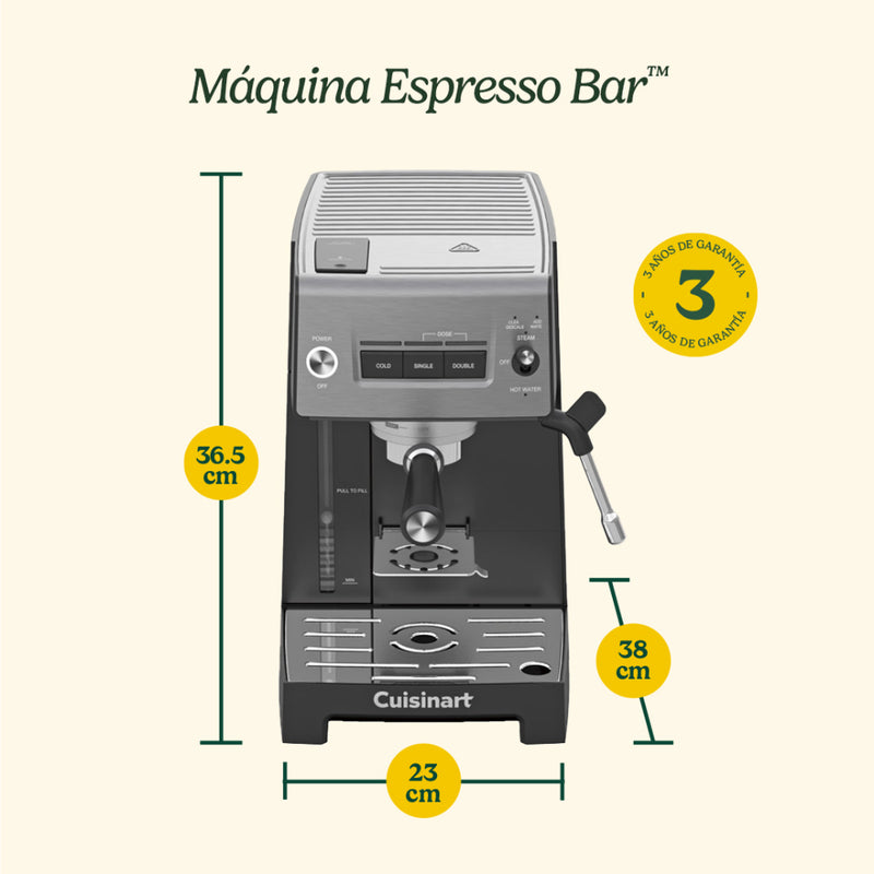 Máquina Café Espresso Espresso Bar Em-320 Cuisinart