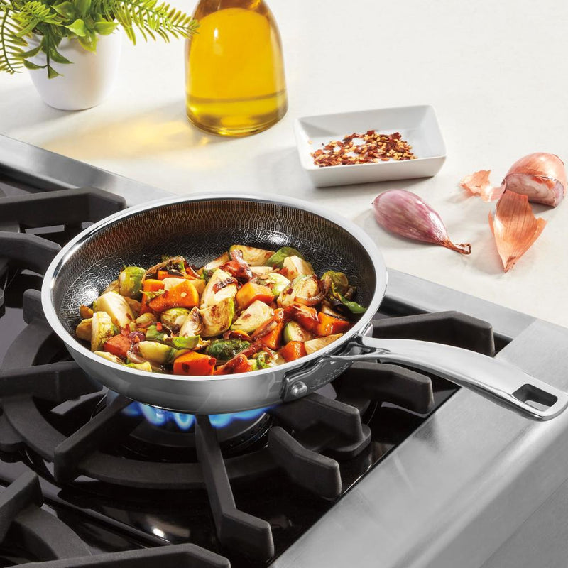 Sartén de Acero Inoxidable Fusionplus De 8" FPS22-20C de Cuisinart®