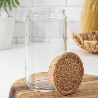 Tarro Pure Jar Cork+Tapa 1,5 Lt Luminarc