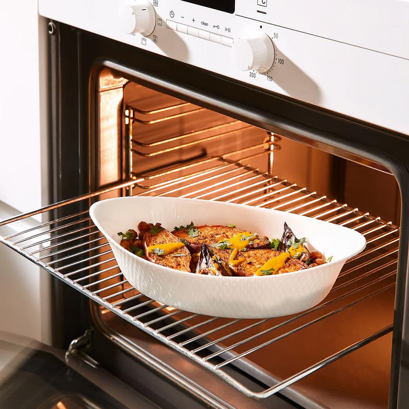 Refractaria Ovalada Smart Cuisine Wavy 29 X 17 Cm Luminarc