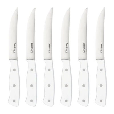 Cuchillos Para Carne, 6 Piezas, Blanco C77TR-S6SKW de Cuisinart®_001