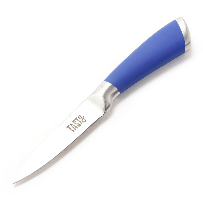 Cuchillo Pelador 3" Mp Azul Tasty HS-50584E