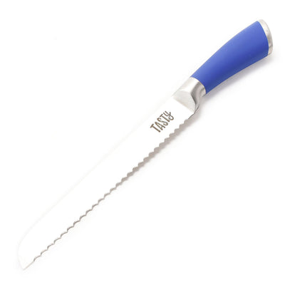 Cuchillo para Pan 7" Mp Azul Tasty HS-50584B