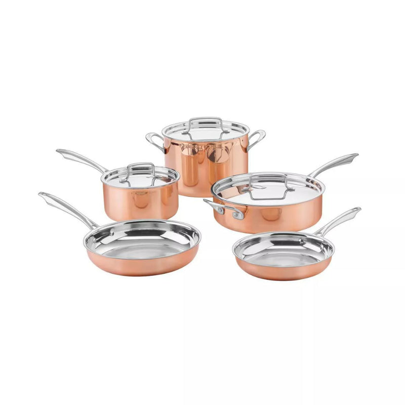 Juego De Cocina Tri-Ply 8 Piezas Cobre S/S Cuisinart®_001