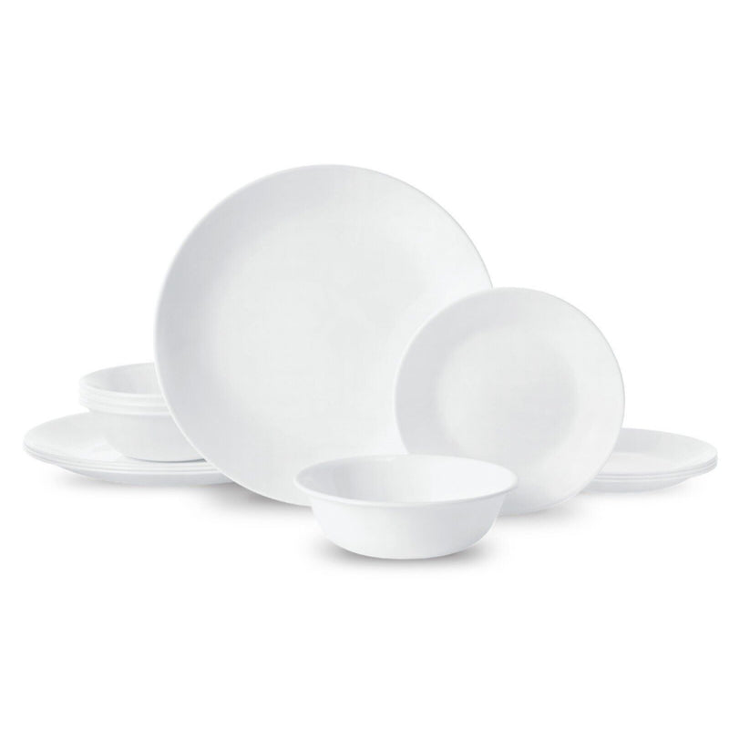 Vajilla Corelle Winter Frost White De 12 Pc_001