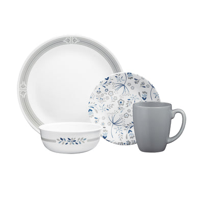 Vajilla Prairie Garden Gris Redonda 16 Piezas Corelle '1135320