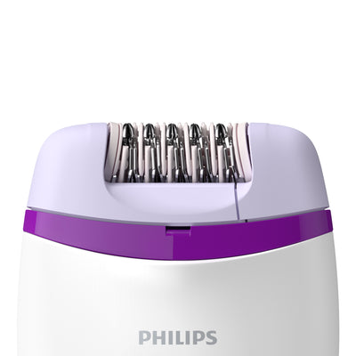 Combo Depiladora con Cable Philips Essential + Recortador de Bikini Philips BRP505