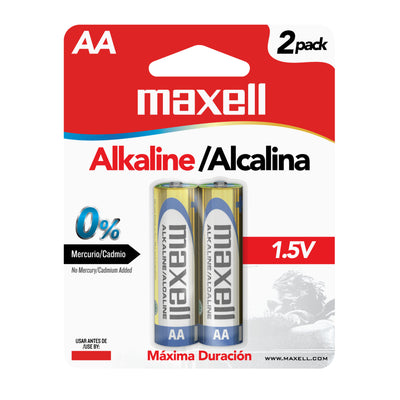 Bateria Alkalina AA Pck2 Maxell '723407