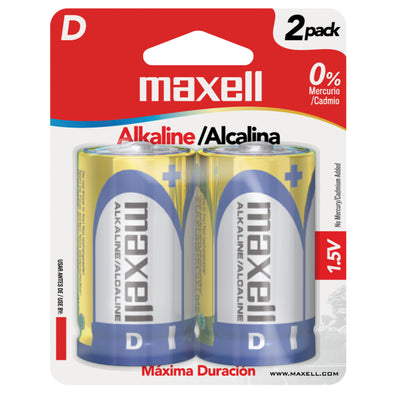 Bateria Alkalina D Pck2 Maxell '723020