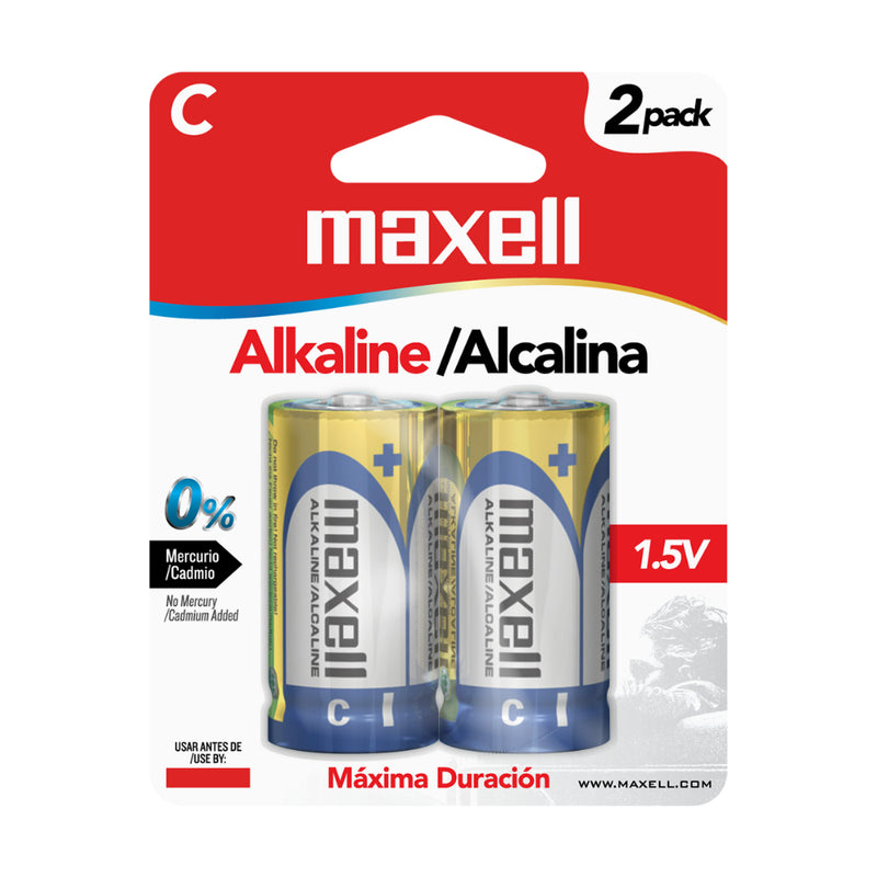 Bateria Alkalina C Pck2 Maxell 723320