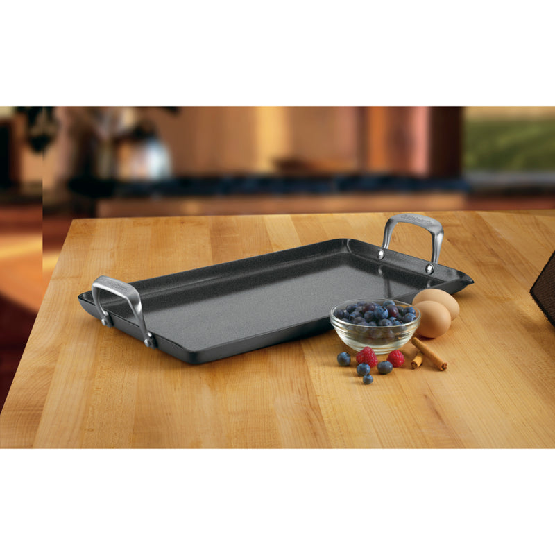 Plancha Greengourmet® Duro Anodizado Doble Quemador Cuisinart GG45-25 -2