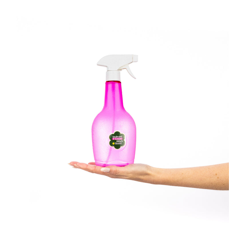 Botella Spray Rosado Plástico 580 ml Sanremo SR501/1