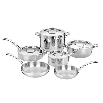 Juego De Ollas French Classic Stainless - 10 Piezas Cuisinart FCT-10