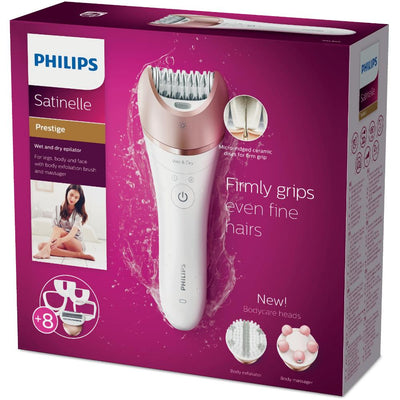 Depiladora Satinelle Prestige Húmedo y Seco Philips BRE650/00